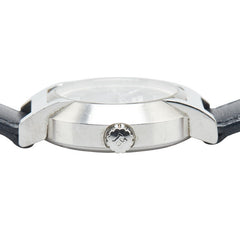 エルメス ノマード 腕時計 NO1.210 クオーツ グレー文字盤 ステンレススチール レザー レディース HERMES 【中古】