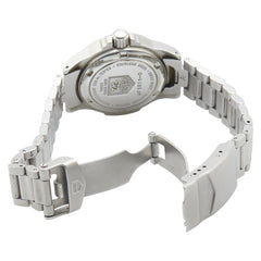 タグホイヤー 4000シリーズ 腕時計 WF1411-0 クオーツ グレー文字盤 ステンレススチール レディース TAG HEUER 【中古】