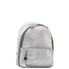 ステラマッカートニー ファラベラ リュックサック ショルダーバッグ 2WAY シルバー ポリエステル レディース Stella McCartney 【中古】