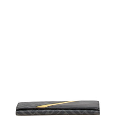 フェンディ ズッカ 長財布 7M0264 ブラック グレー イエロー PVC レザー メンズ FENDI 【中古】