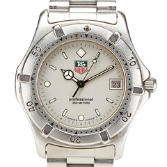 タグホイヤー 2000シリーズ 腕時計 962.206-2 クオーツ シルバー文字盤 ステンレススチール メンズ TAG HEUER 【中古】