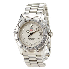 タグホイヤー 2000シリーズ 腕時計 962.206-2 クオーツ シルバー文字盤 ステンレススチール メンズ TAG HEUER 【中古】