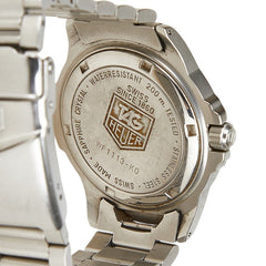 タグホイヤー 4000シリーズ 腕時計 WF1113-K0 クオーツ ネイビー文字盤 ステンレススチール メンズ TAG HEUER 【中古】