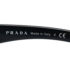 プラダ サングラス SPR15L ブラック プラスチック レディース PRADA 【中古】