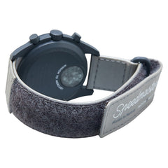 オメガ ×スウォッチ ムーンスウォッチ MISSION TO MERCURY 腕時計 SO33A100 クオーツ グレー文字盤 セラミック ナイロン メンズ OMEGA 【中古】