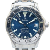 オメガ シーマスター300 ジャックマイヨール 1999 腕時計 2554.80.00 自動巻き ネイビー文字盤 ステンレススチール メンズ OMEGA 【中古】