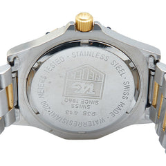 タグホイヤー プロフェッショナル200 腕時計 935.413 クオーツ ゴールド文字盤 ステンレススチール メッキ ボーイズ TAG HEUER 【中古】