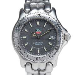 タグホイヤー セル 腕時計 WG1213-KO クオーツ グレー文字盤 ステンレススチール ボーイズ TAG HEUER 【中古】