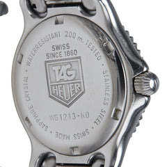 タグホイヤー セル 腕時計 WG1213-KO クオーツ グレー文字盤 ステンレススチール ボーイズ TAG HEUER 【中古】