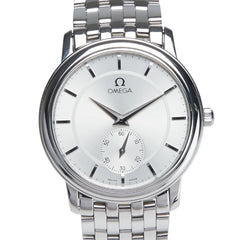 オメガ デビル プレステージ 腕時計 4520.31 手巻き シルバー文字盤 ステンレススチール メンズ OMEGA 【中古】