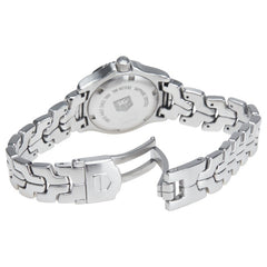 タグホイヤー リンク シェル文字盤 腕時計 WT141E クオーツ パープル文字盤 ステンレススチール レディース TAG HEUER 【中古】