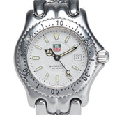 タグホイヤー セル 腕時計 WG1312-0 クオーツ ホワイト文字盤 ステンレススチール レディース TAG HEUER 【中古】