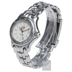 タグホイヤー セル 腕時計 WG1312-0 クオーツ ホワイト文字盤 ステンレススチール レディース TAG HEUER 【中古】