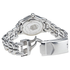 タグホイヤー セル 腕時計 WG1312-0 クオーツ ホワイト文字盤 ステンレススチール レディース TAG HEUER 【中古】