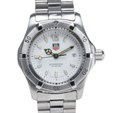 タグホイヤー プロフェッショナル 腕時計 WK1313 クオーツ ホワイト文字盤 ステンレススチール レディース TAG HEUER 【中古】
