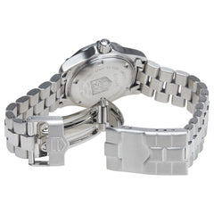 タグホイヤー プロフェッショナル 腕時計 WK1313 クオーツ ホワイト文字盤 ステンレススチール レディース TAG HEUER 【中古】