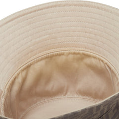 フェンディ ズッカ ハット サイズ:M ブラウン レザー キャンバス レディース FENDI 【中古】