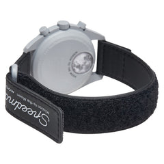 オメガ × スウォッチ スピードマスター ムーンスウォッチ ミッション トゥ ザ ムーン 腕時計 S033M100 クオーツ ブラック文字盤 セラミック ナイロン メンズ OMEGA 【中古】