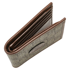 グッチ GGスプリーム インターロッキングG 二つ折り財布 札入れ 671652 ベージュ ブラウン PVC レザー レディース GUCCI 【中古】