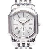 ティファニー マーククーペ スモールセコンド 腕時計 クオーツ シルバー文字盤 ステンレススチール メンズ TIFFANY&Co. 【中古】