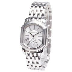 ティファニー マーククーペ スモールセコンド 腕時計 クオーツ シルバー文字盤 ステンレススチール メンズ TIFFANY&Co. 【中古】