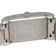 ブルガリ レッタンゴロ 腕時計 RT39S クオーツ ホワイト文字盤 ステンレススチール ボーイズ BVLGARI 【中古】