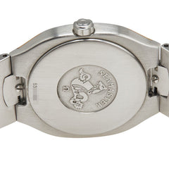 オメガ シーマスター ポラリス 腕時計 クオーツ グレー文字盤 ステンレススチール メッキ メンズ OMEGA 【中古】