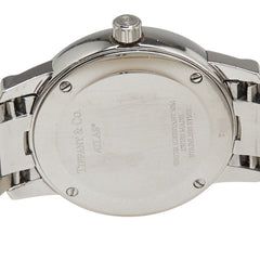 ティファニー アトラスドーム 腕時計 Z1800 クオーツ ホワイト文字盤 ステンレススチール レディース TIFFANY&Co. 【中古】