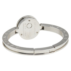 ブルガリ ビーゼロワン 12Pダイヤ 腕時計 BZ22S クオーツ ホワイト文字盤 ステンレススチール レディース BVLGARI 【中古】