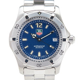 タグホイヤー 2000シリーズ プロフェッショナル200M 腕時計 WK1213 クオーツ ネイビー文字盤 ステンレススチール メンズ TAG HEUER 【中古】