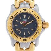 タグホイヤー セル 腕時計 S95.208M クオーツ グレー文字盤 ステンレススチール メッキ レディース TAG HEUER 【中古】