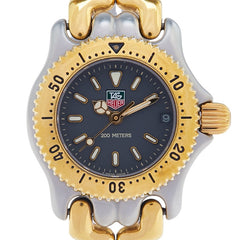 タグホイヤー セル 腕時計 S95.208M クオーツ グレー文字盤 ステンレススチール メッキ レディース TAG HEUER 【中古】