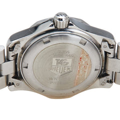 タグホイヤー エクスクルーシブ 腕時計 WN1312 クオーツ ネイビー文字盤 ステンレススチール レディース TAG HEUER 【中古】