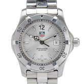 タグホイヤー プロフェッショナル200 腕時計 WK1312-1 クオーツ シルバー文字盤 ステンレススチール レディース TAG HEUER 【中古】