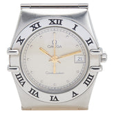 オメガ コンステレーション 腕時計 クオーツ ベージュ文字盤 ステンレススチール ボーイズ OMEGA 【中古】