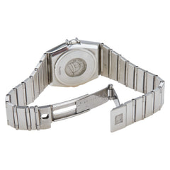 オメガ コンステレーション 腕時計 クオーツ ベージュ文字盤 ステンレススチール ボーイズ OMEGA 【中古】