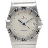 オメガ コンステレーション 腕時計 クオーツ シルバー文字盤 ステンレススチール メンズ OMEGA 【中古】