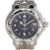 タグホイヤー 6000シリーズ 腕時計 WH2313-K1 自動巻き ネイビー文字盤 ステンレススチール レディース TAG HEUER 【中古】