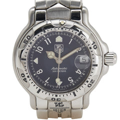 タグホイヤー 6000シリーズ 腕時計 WH2313-K1 自動巻き ネイビー文字盤 ステンレススチール レディース TAG HEUER 【中古】