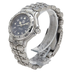 タグホイヤー 6000シリーズ 腕時計 WH2313-K1 自動巻き ネイビー文字盤 ステンレススチール レディース TAG HEUER 【中古】