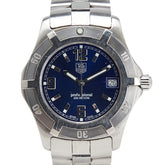 タグホイヤー プロフェッショナル エクスクルーシブ デイト 腕時計 WN1112 クオーツ ブルー文字盤 ステンレススチール サファイアクリスタル メンズ TAG HEUER 【中古】