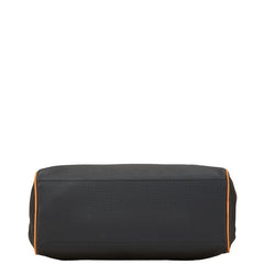 サンローラン ミニボストンバッグ ハンドバッグ ブラック ブラウン PVC レザー レディース SAINT LAURENT 【中古】