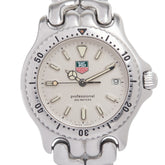 タグホイヤー セル 腕時計 S99.013 クオーツ ホワイト文字盤 ステンレススチール メンズ TAG HEUER 【中古】