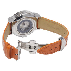 エルメス ノマードコンパス ベルト(社外品) 腕時計 NO2.910 キネティック ホワイト文字盤 ステンレススチール メンズ HERMES 【中古】