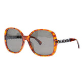 シャネル チェーンモチーフ サングラス 5470-Q-A ブラウン プラスチック レディース CHANEL 【中古】