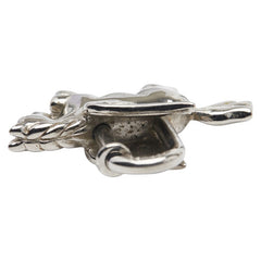 エルメス ペガサス カデナ シルバー メタル レディース HERMES 【中古】
