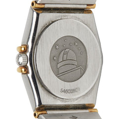 オメガ コンステレーション 腕時計 1370.20.00 クオーツ ホワイト文字盤 ステンレススチール イエローゴールド レディース OMEGA 【中古】