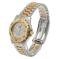 タグホイヤー 3000シリーズ 腕時計 934.213 クオーツ シルバー文字盤 ステンレススチール メッキ レディース TAG HEUER 【中古】