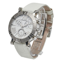 ティファニー アトラス 腕時計 Z1301.32.11A20A71A クオーツ ホワイト文字盤 ステンレススチール レザー レディース TIFFANY&Co. 【中古】