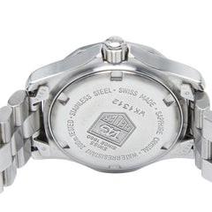 タグホイヤー 2000シリーズ 腕時計 WK1312 クオーツ シルバー文字盤 ステンレススチール レディース TAG HEUER 【中古】